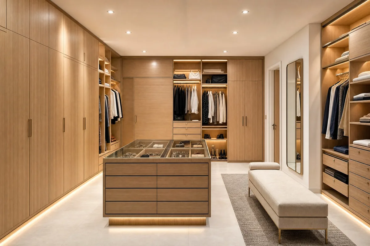 Projetos de Closet