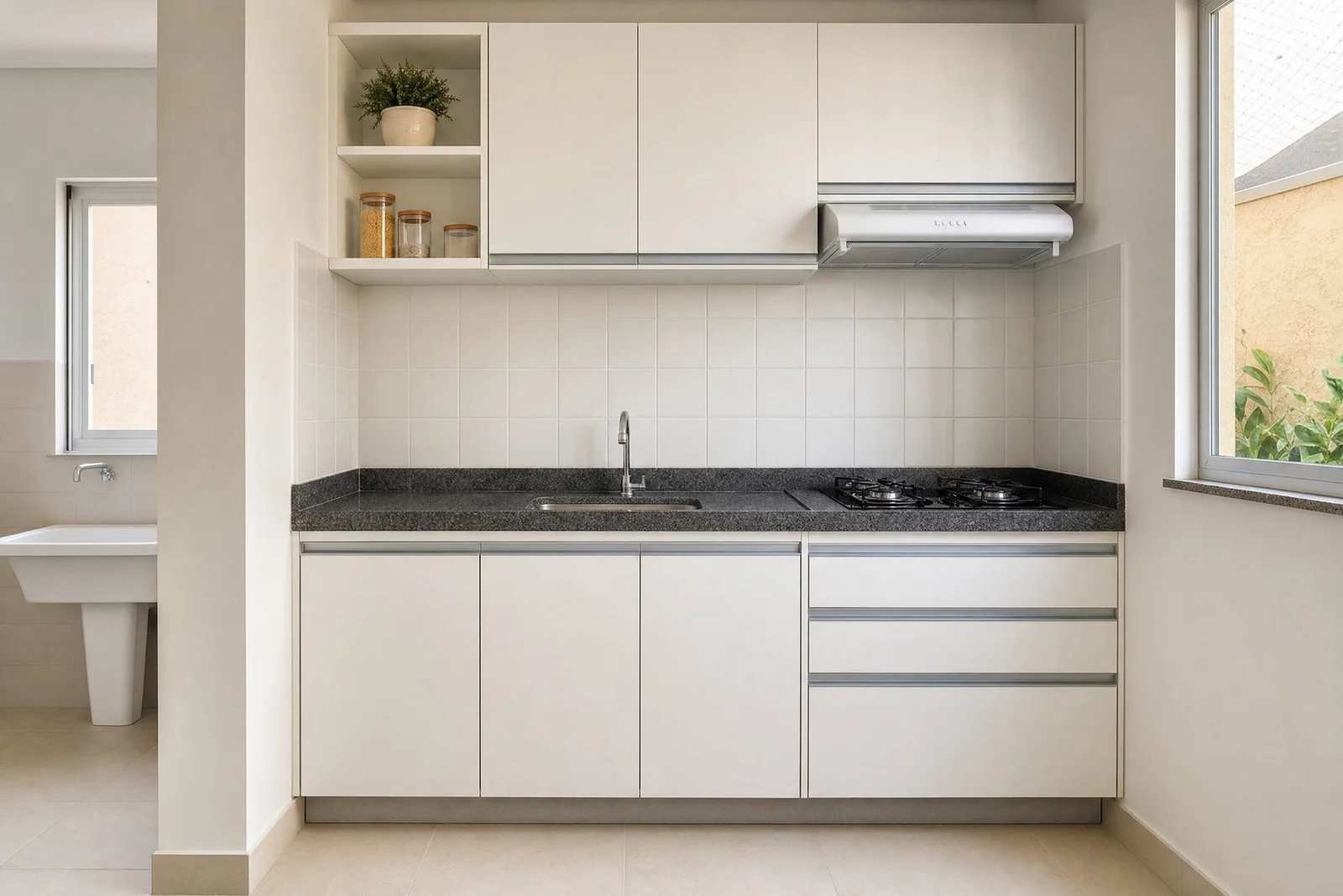 cozinha planejada pequena preço em madeira, projeto Moveleiros