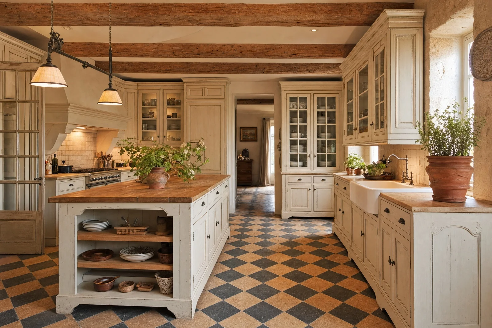 cozinha provençal planejada em madeira, projeto Moveleiros