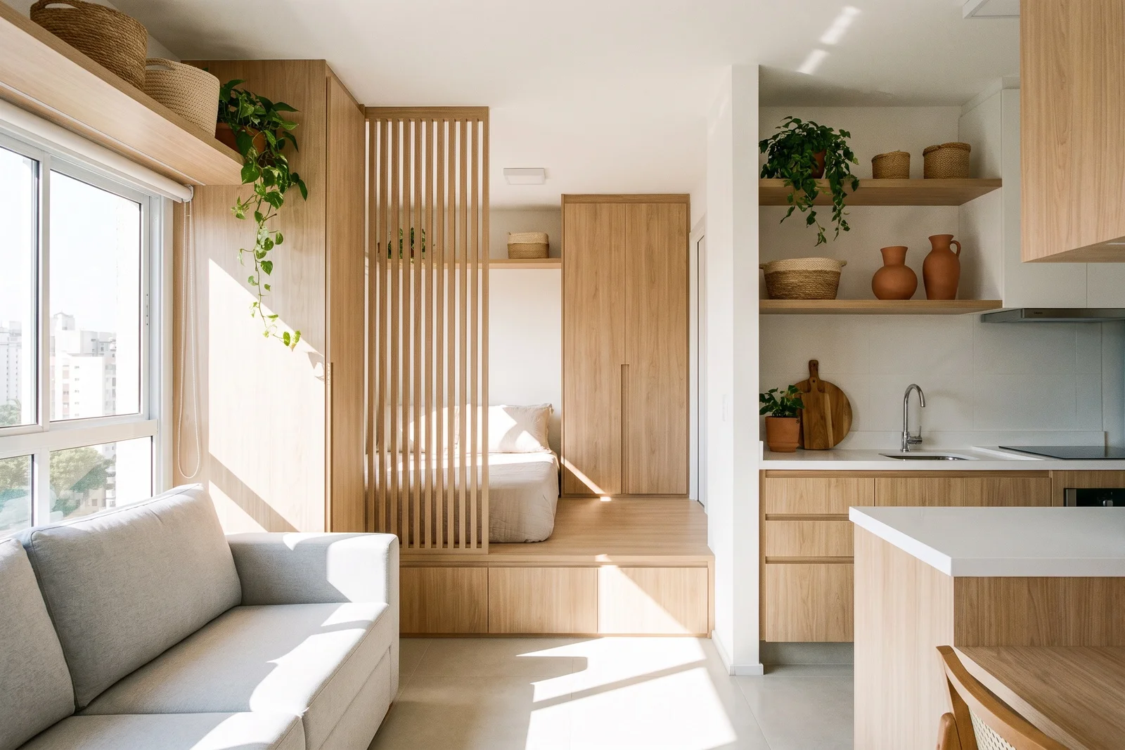 moveis para apartamento em madeira, projeto Moveleiros