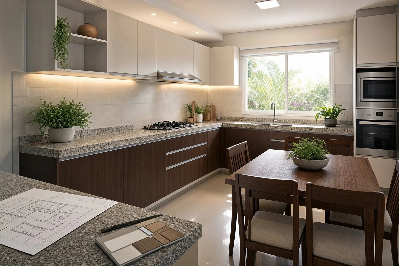 orçamento cozinha planejada em madeira, projeto Moveleiros