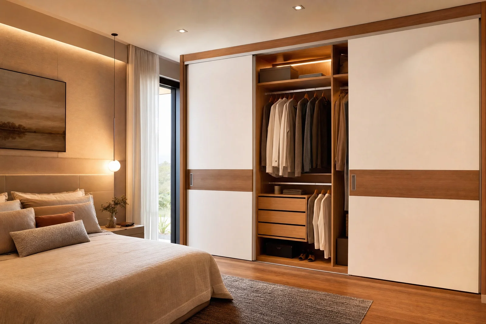 valor guarda roupa planejado em madeira, projeto Moveleiros